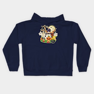 Exotic Shorthair x Halloween Kids Hoodie